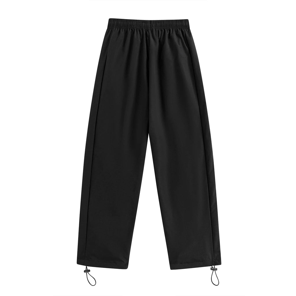 Men's Lightweight Casual Trousers Stylish Skull Print Loose Fit Suitable For Everyday Outdoor Sports Drawstring Adjustable